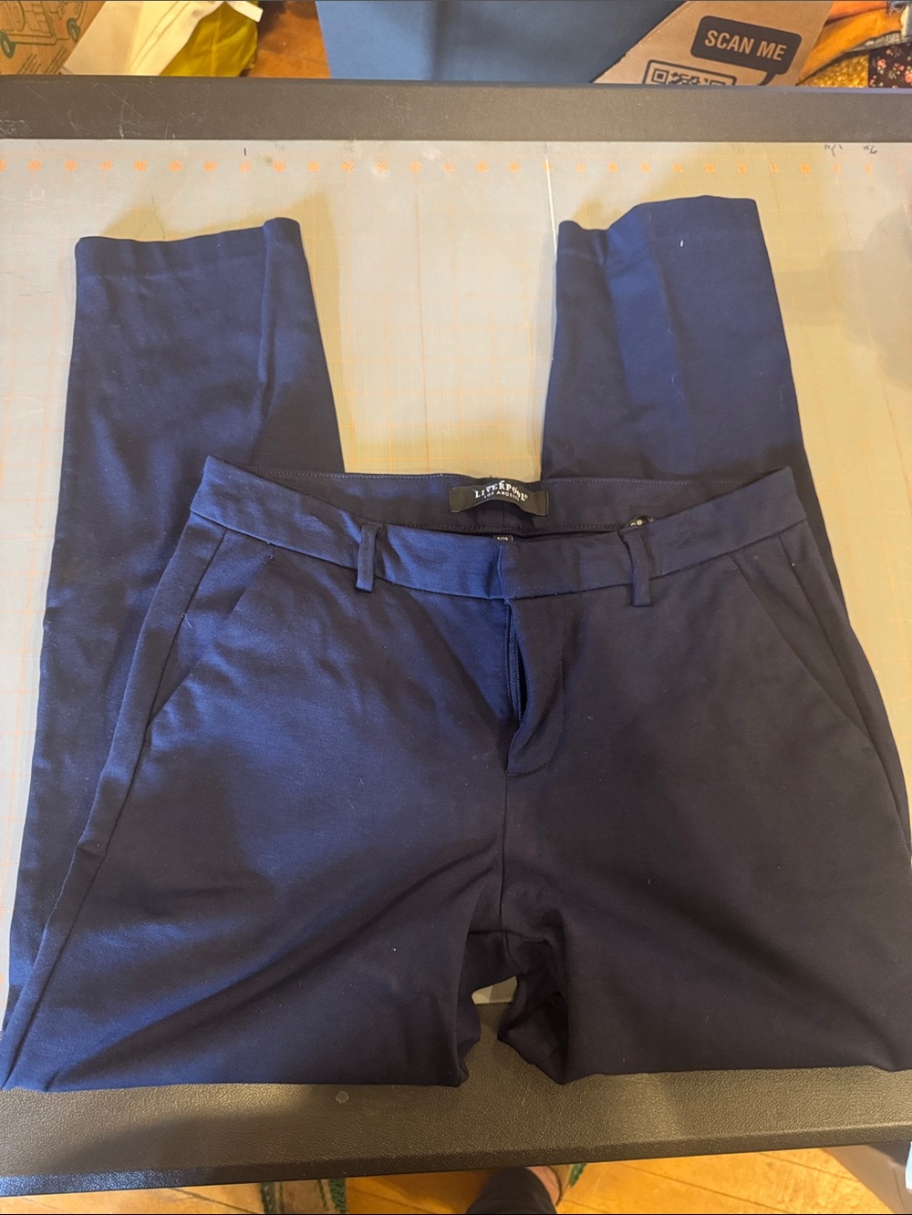 Liverpool Navy Dress Pants
